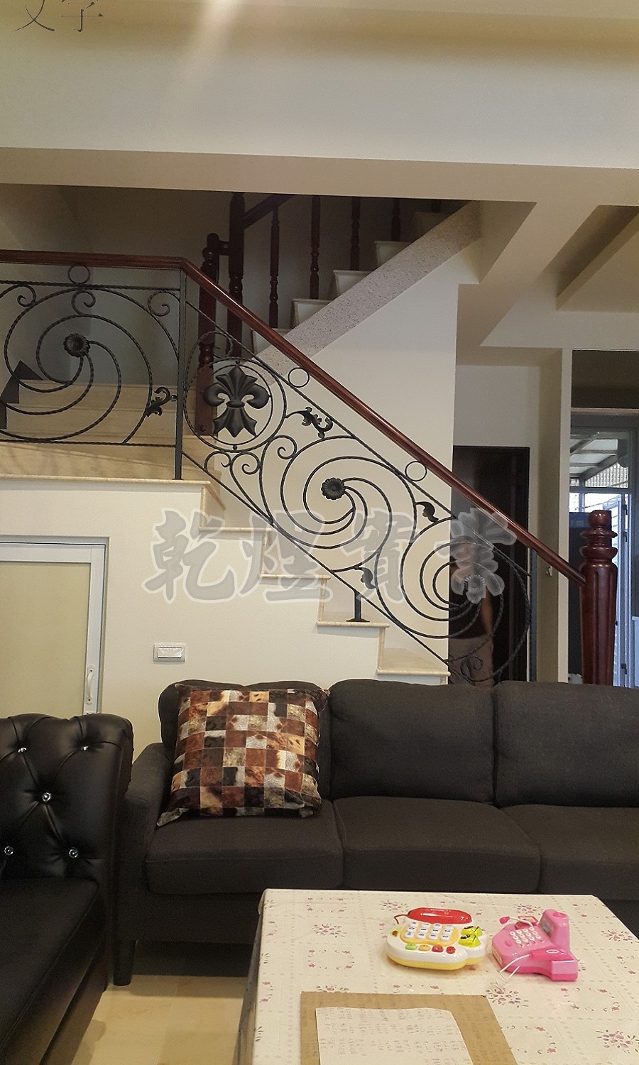 樓梯鍛造扶手0076