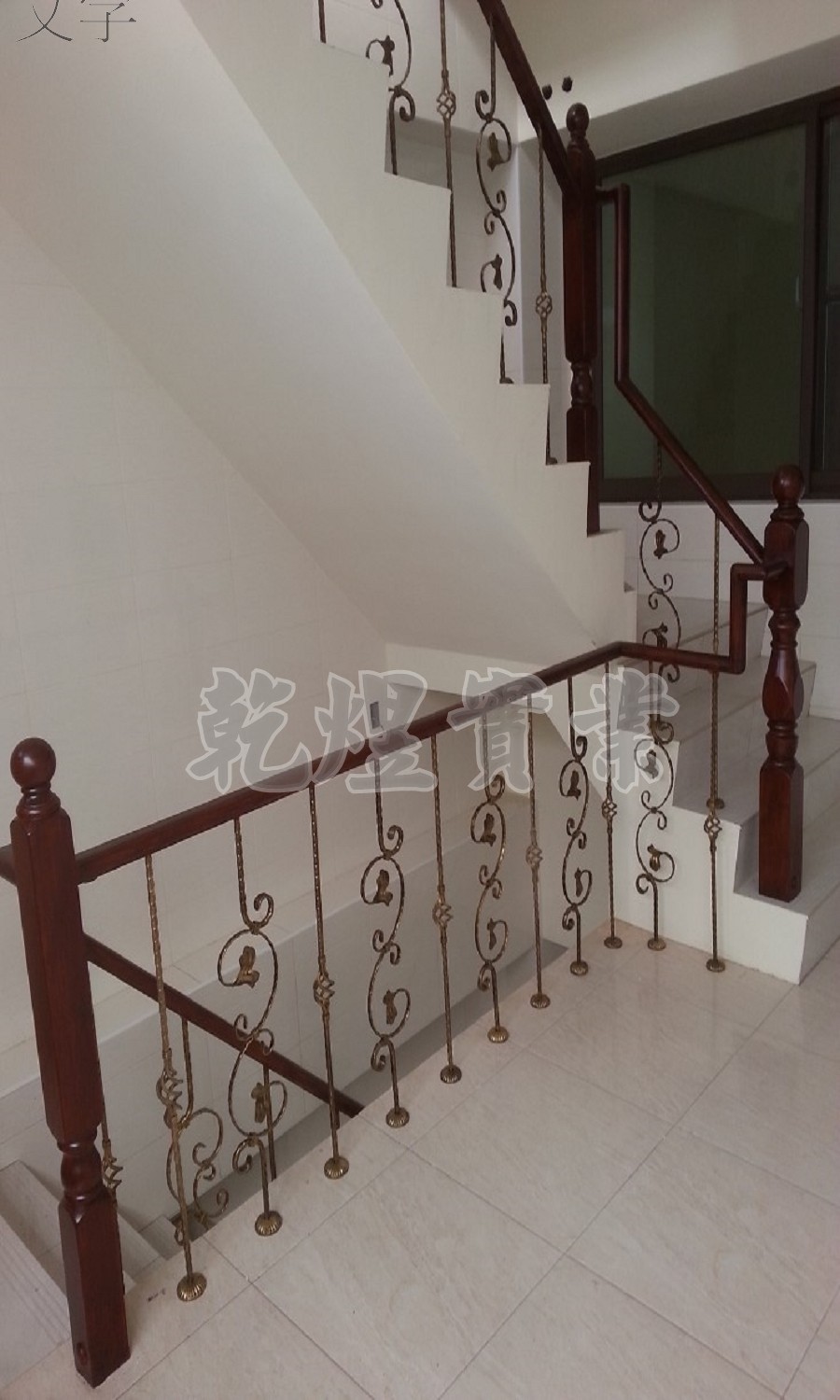 藝術鍛造扶手0083
