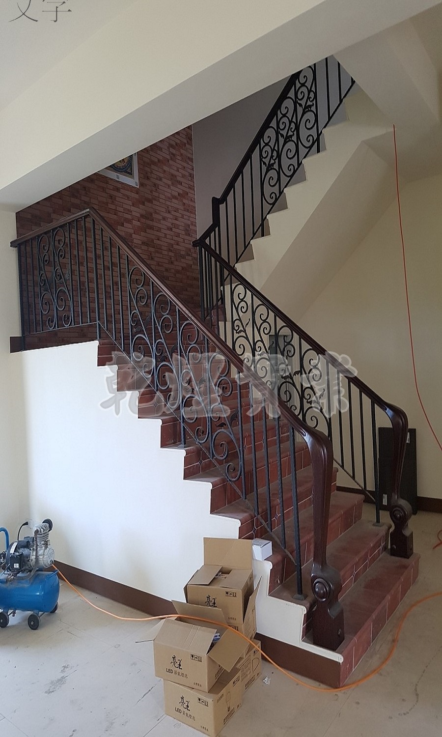 樓梯鍛造扶手0136