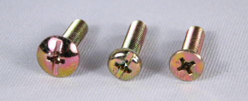 機械牙螺絲,扁圓頭