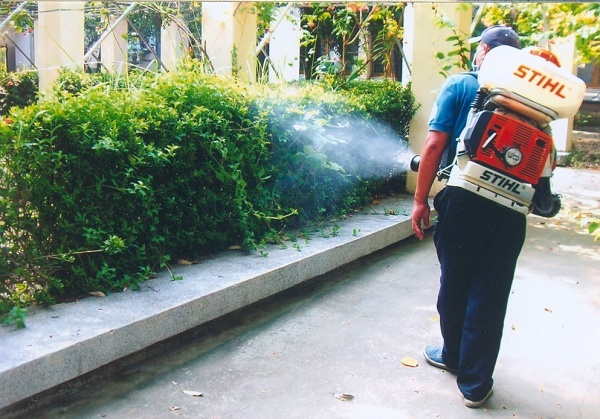 蚊子驅除防治施工