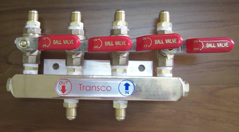 水路分流器-銅製