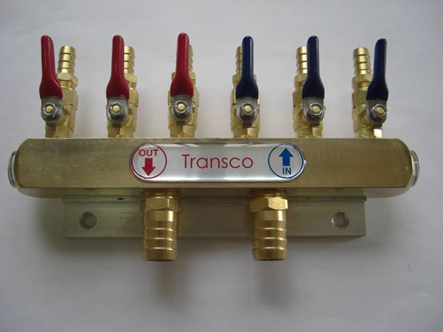 水路分流器-銅製