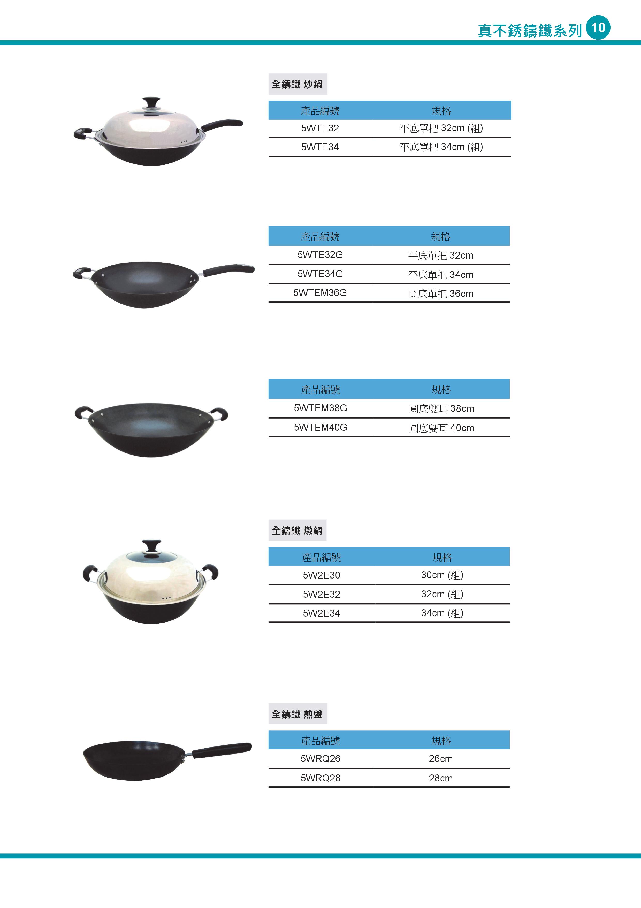 真不銹鑄鐵系列
