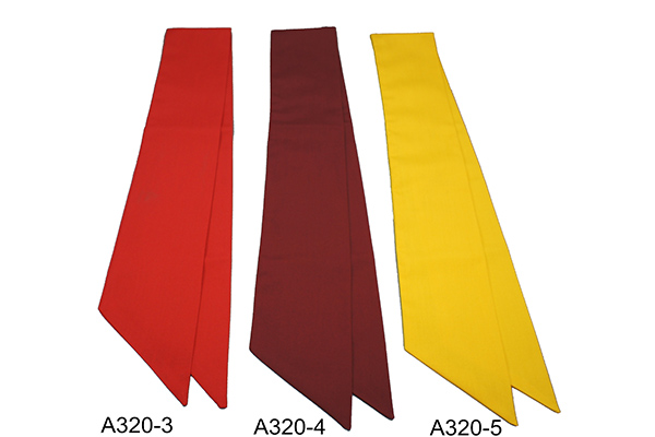 A320領巾(紅、深紅、黃色)