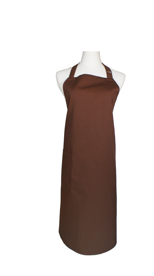 A502-7咖啡色全身圍裙