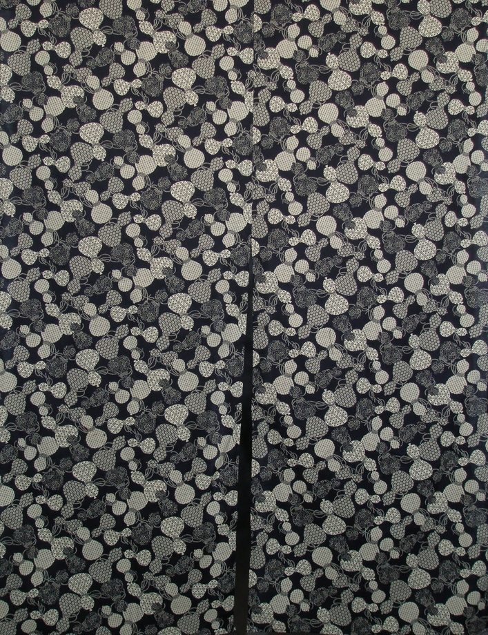 A346-1黑日本布葫蘆門簾