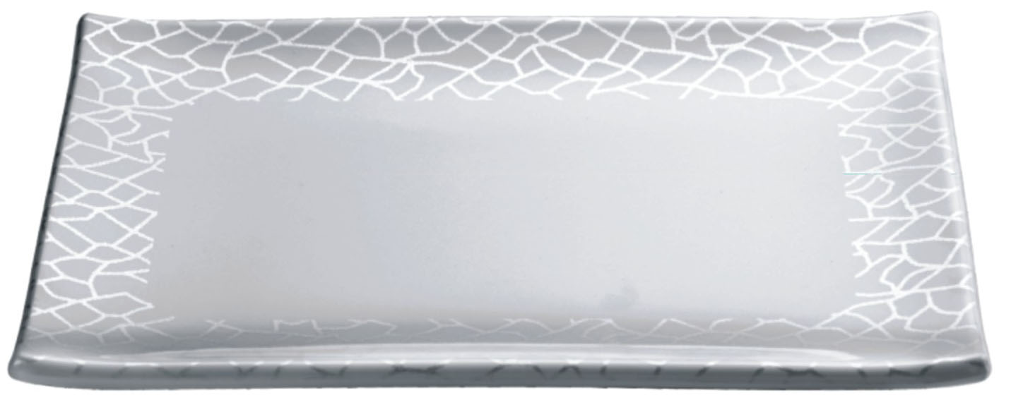 PN35-1&nbsp;銀彩美耐皿碗盤