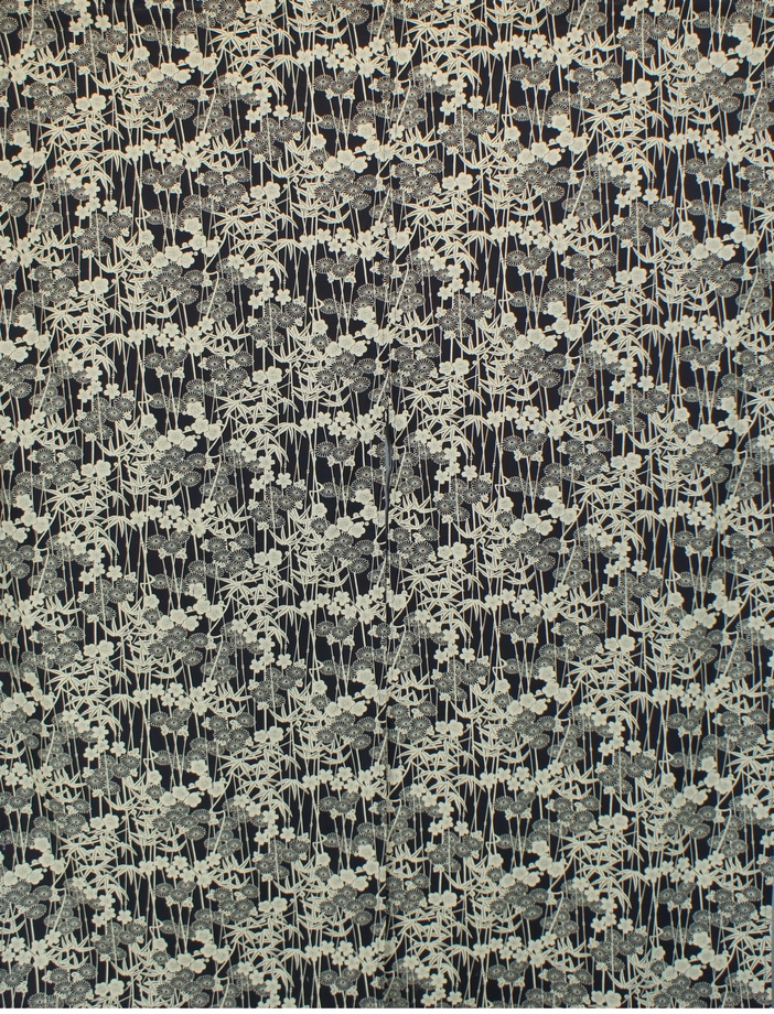 A345-2黑梅竹菊門簾