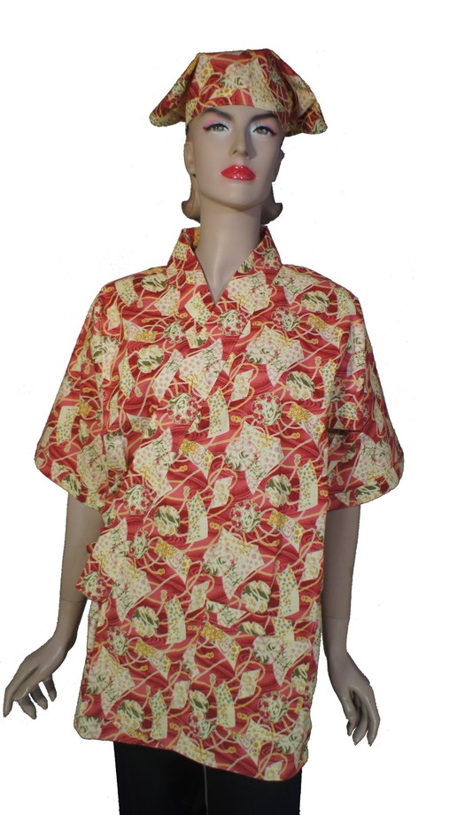 A293紅鈴祈福日式和服