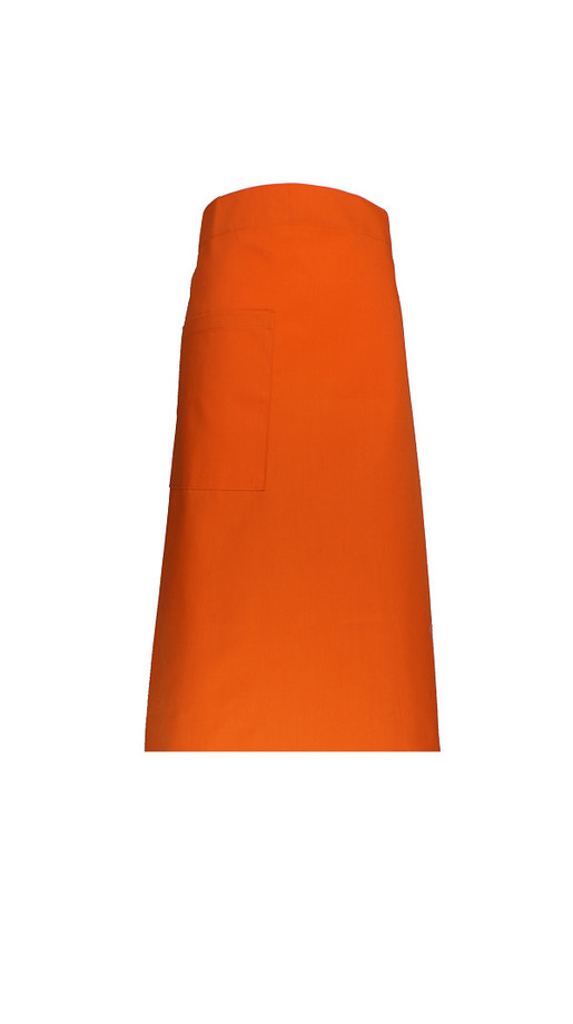 A406-7橘色半身圍裙