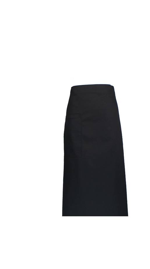 A406-2黑色半身圍裙