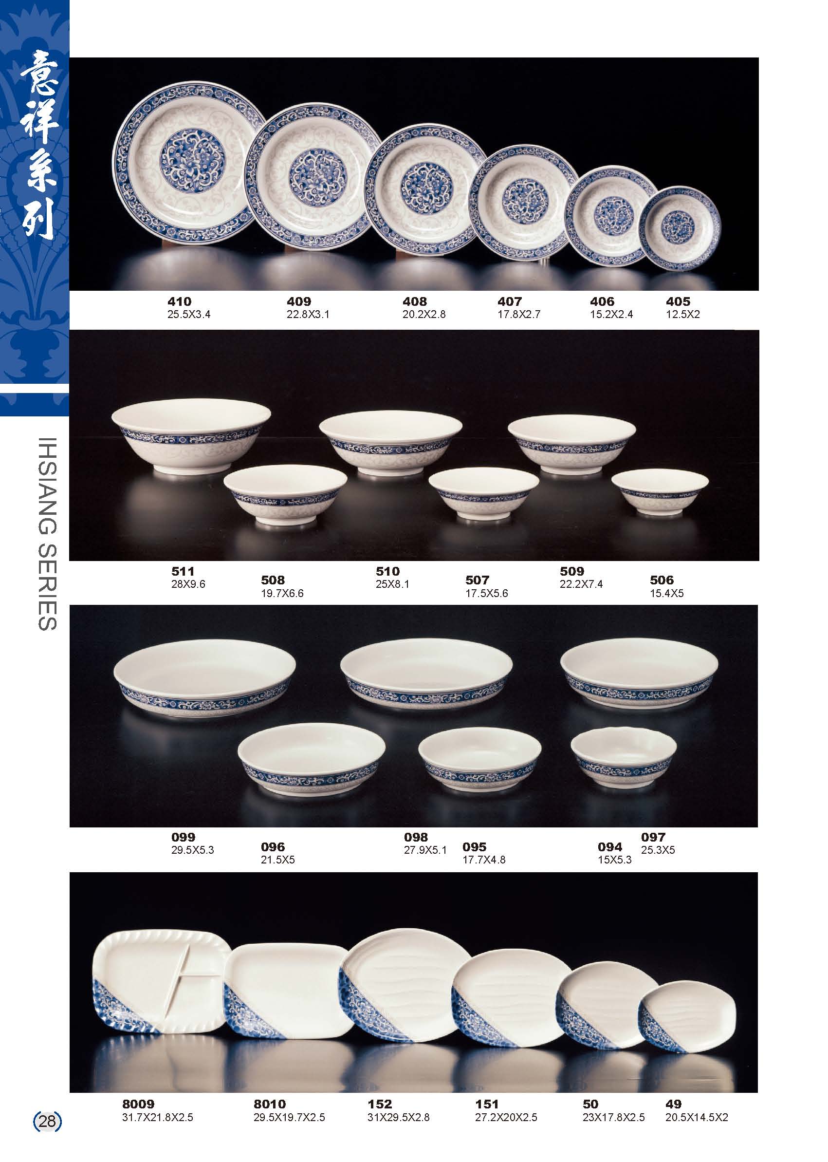 利泰-意祥美耐皿碗盤