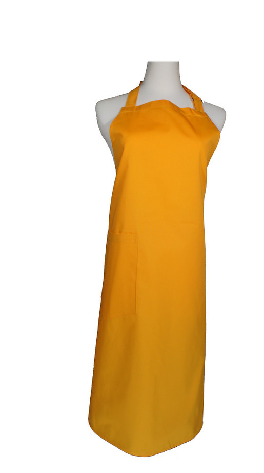 A502-5黃色全身圍裙