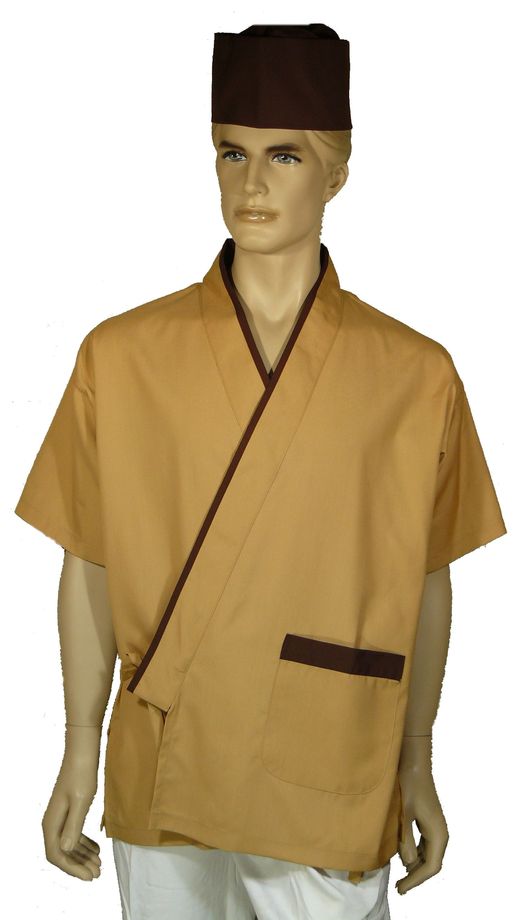 A263日本服卡其配咖啡出芽