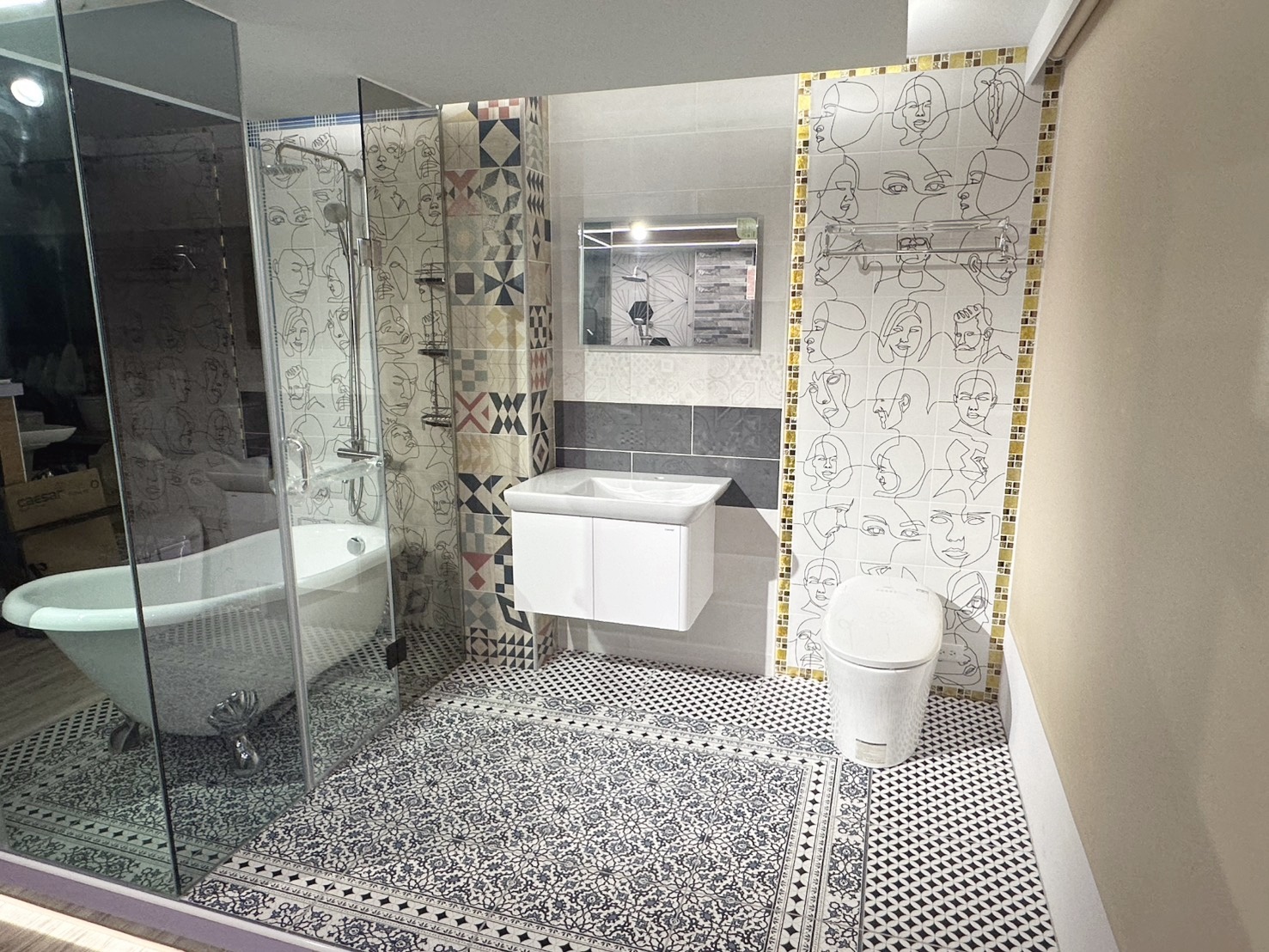 門市衛浴展示空間