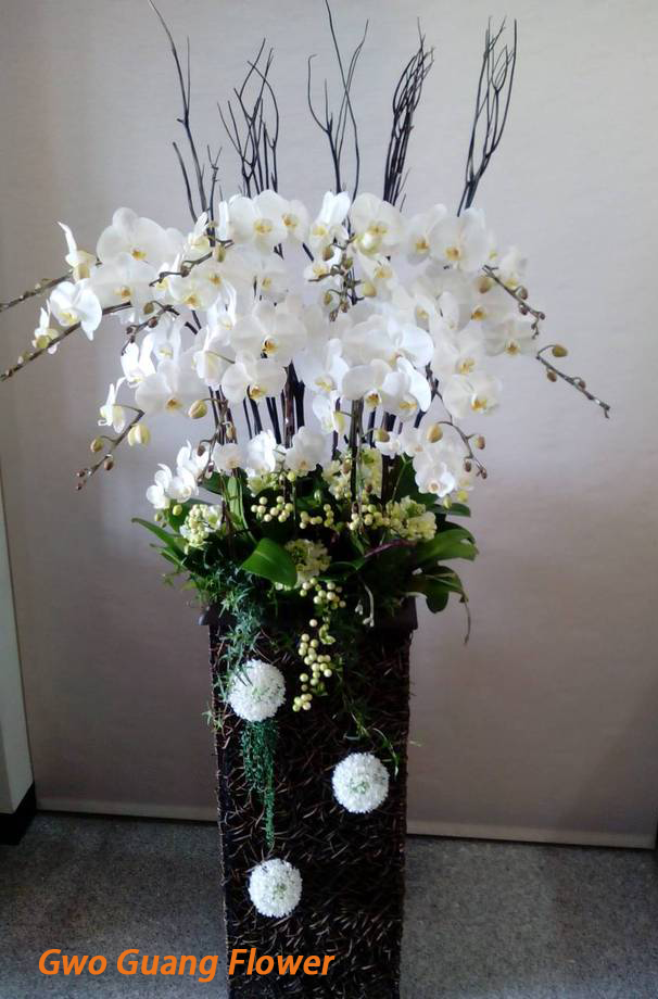 追思蘭花(黑藤籃B2)