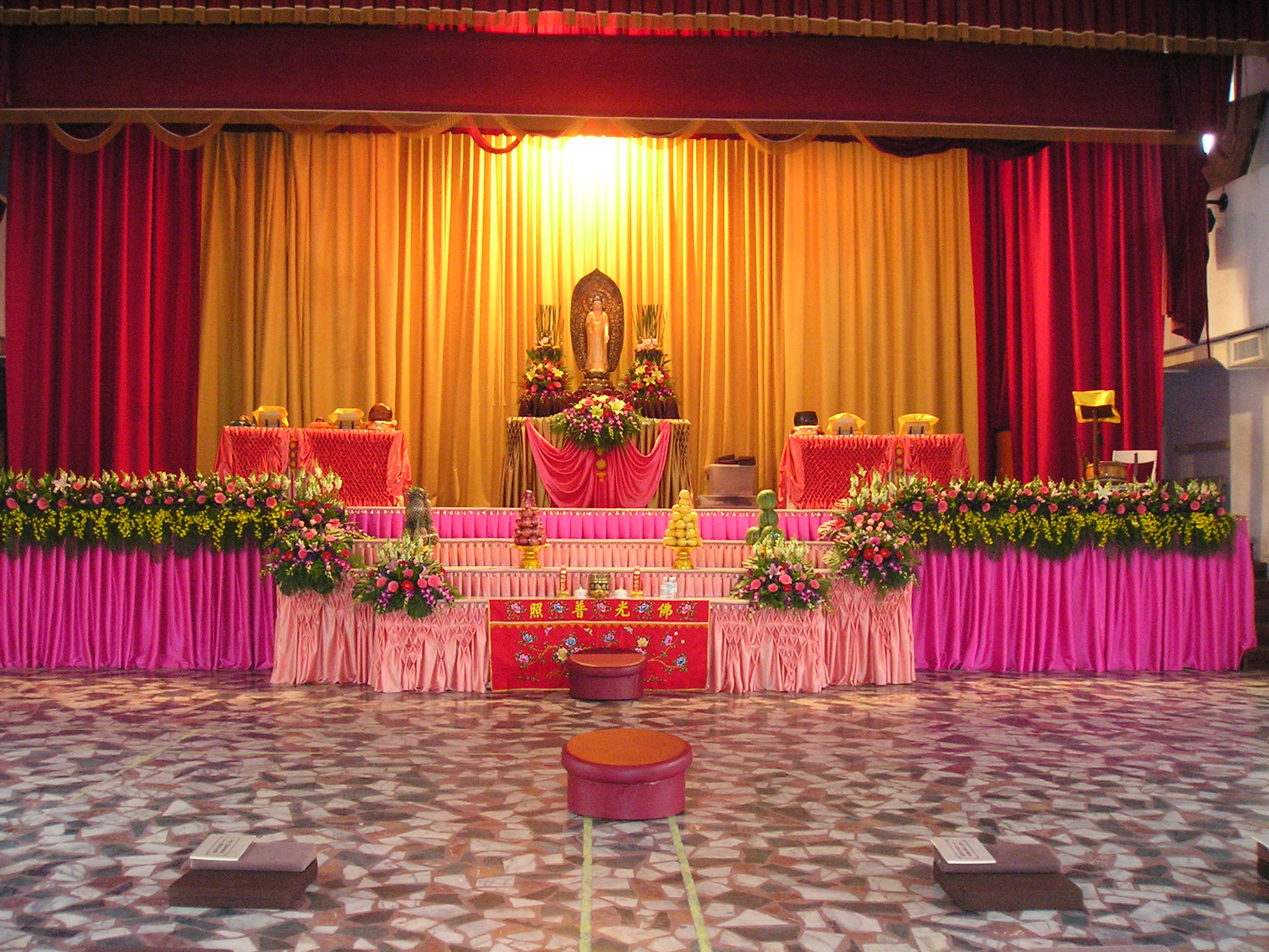 同德法會佈置