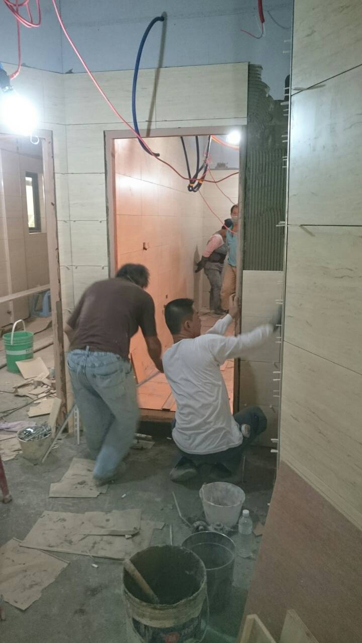 飯店公廁泥作防水及水電新建施工