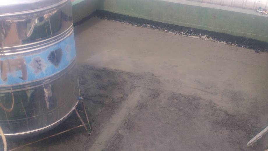 屋頂防水及泥作施工