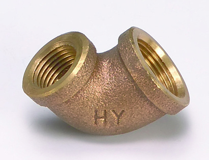 鉋金90°異徑彎頭