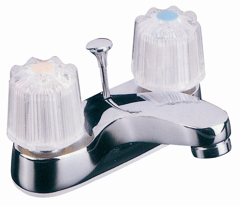 水晶面盆混合栓