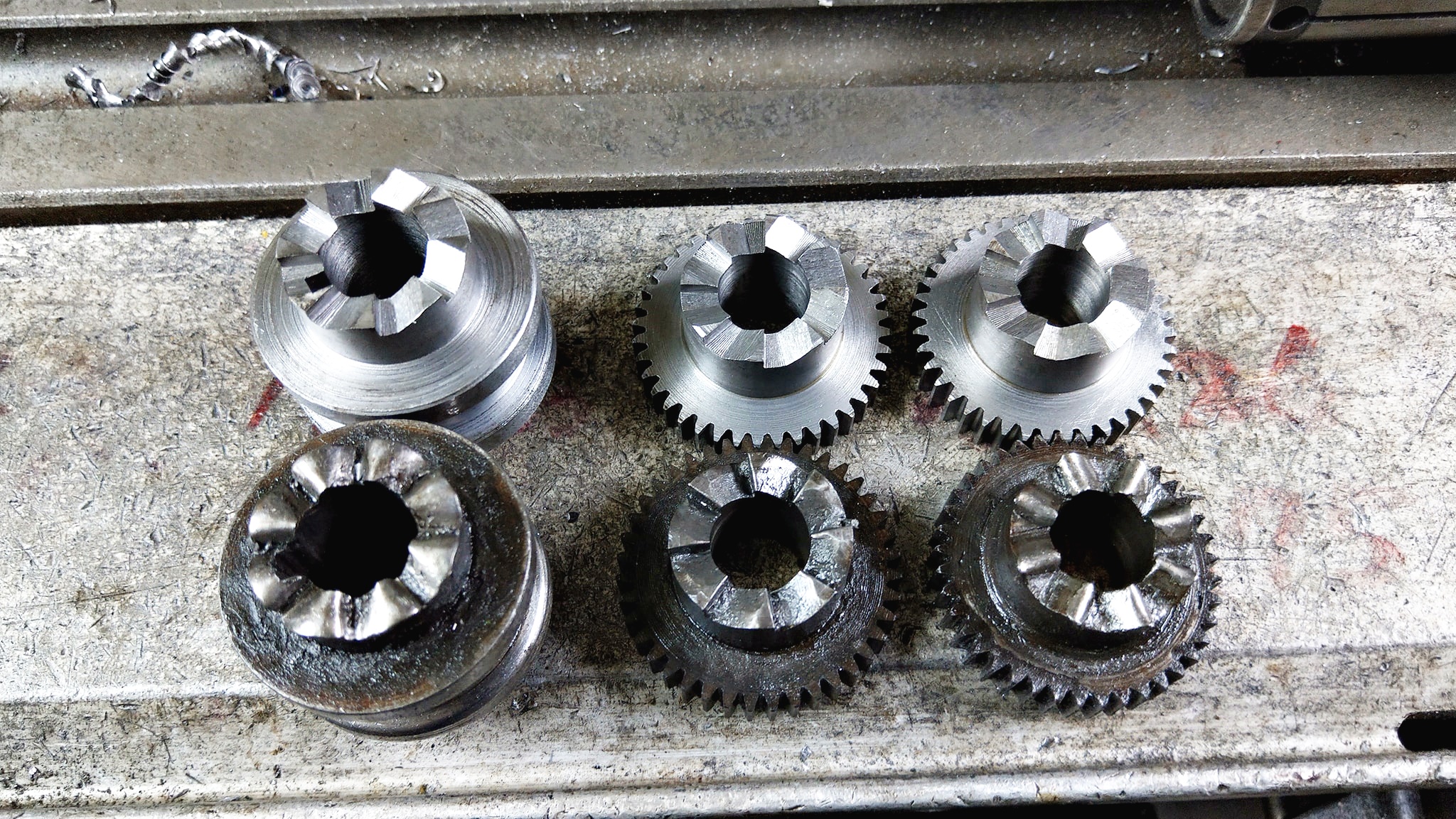 單向離合器齒輪組