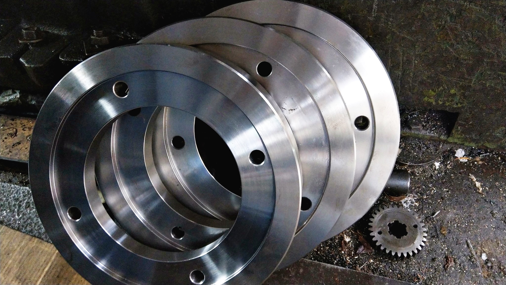 傳動齒輪/齒盤螺絲固定孔