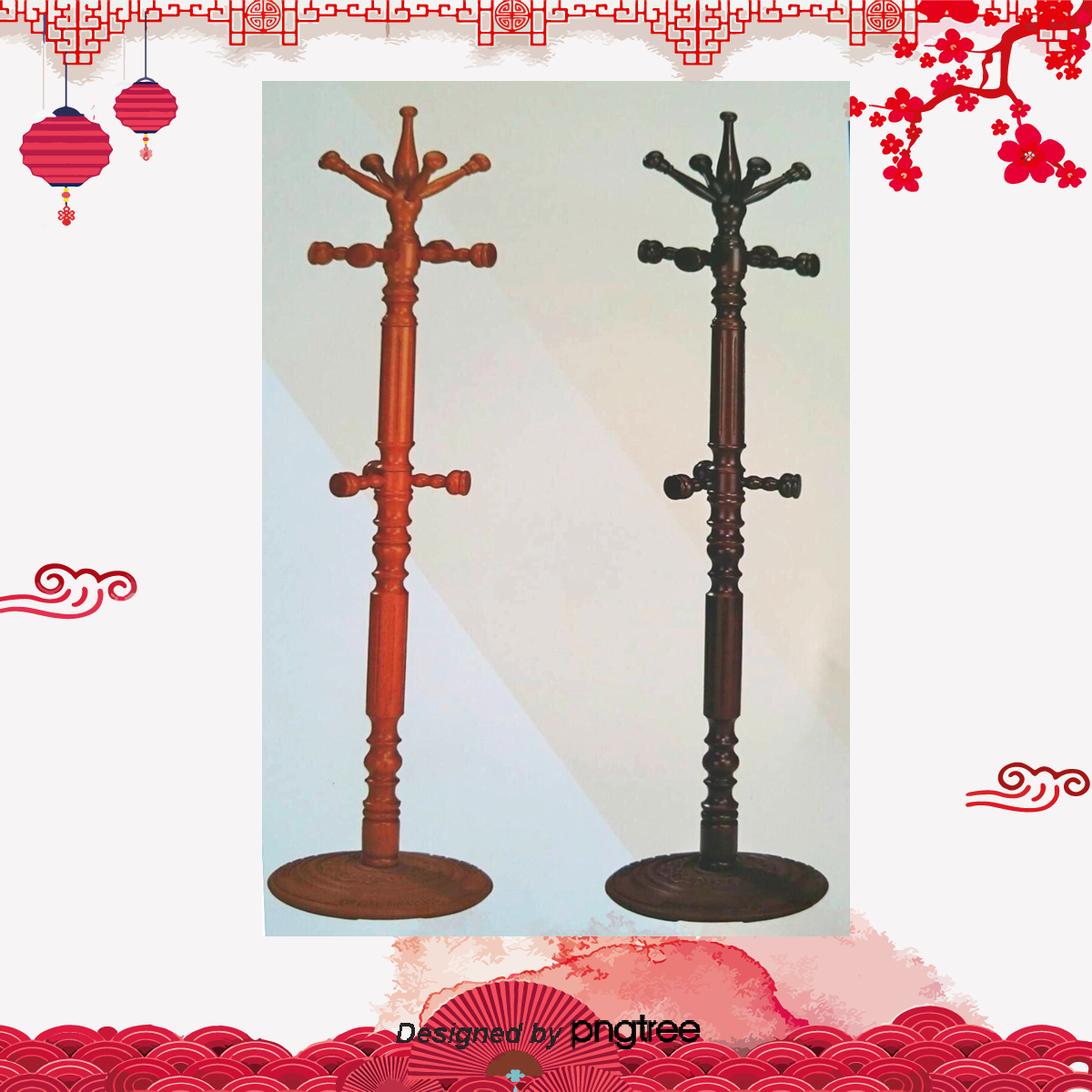 胡桃衣架♖三億古典傢俱.神桌佛具♖