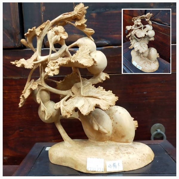 水楊木、葫蘆雕品♖三億古典傢俱.神桌佛具♖