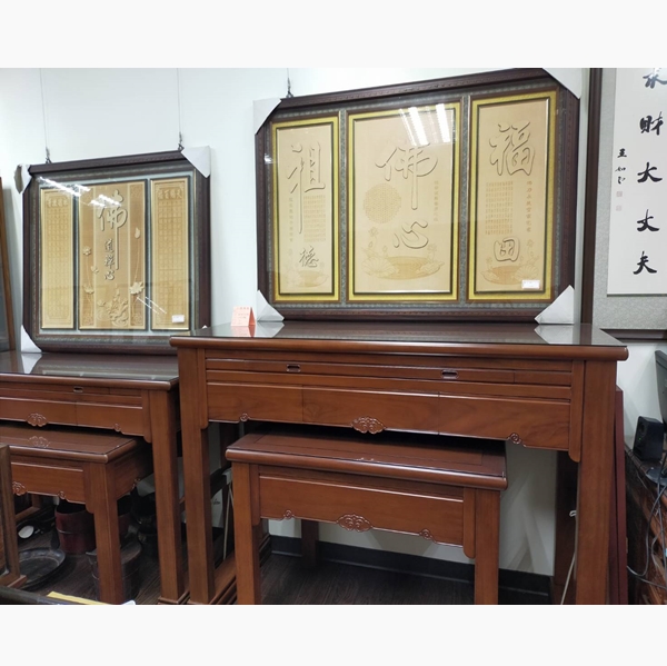 素面如意神桌♖三億古典傢俱.神桌佛具♖