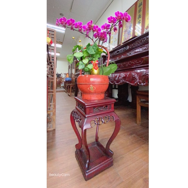 (已售出)花檯架♖三億古典傢俱.神桌佛具♖