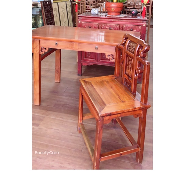 仿古原木桌椅♖三億古典傢俱.神桌佛具♖