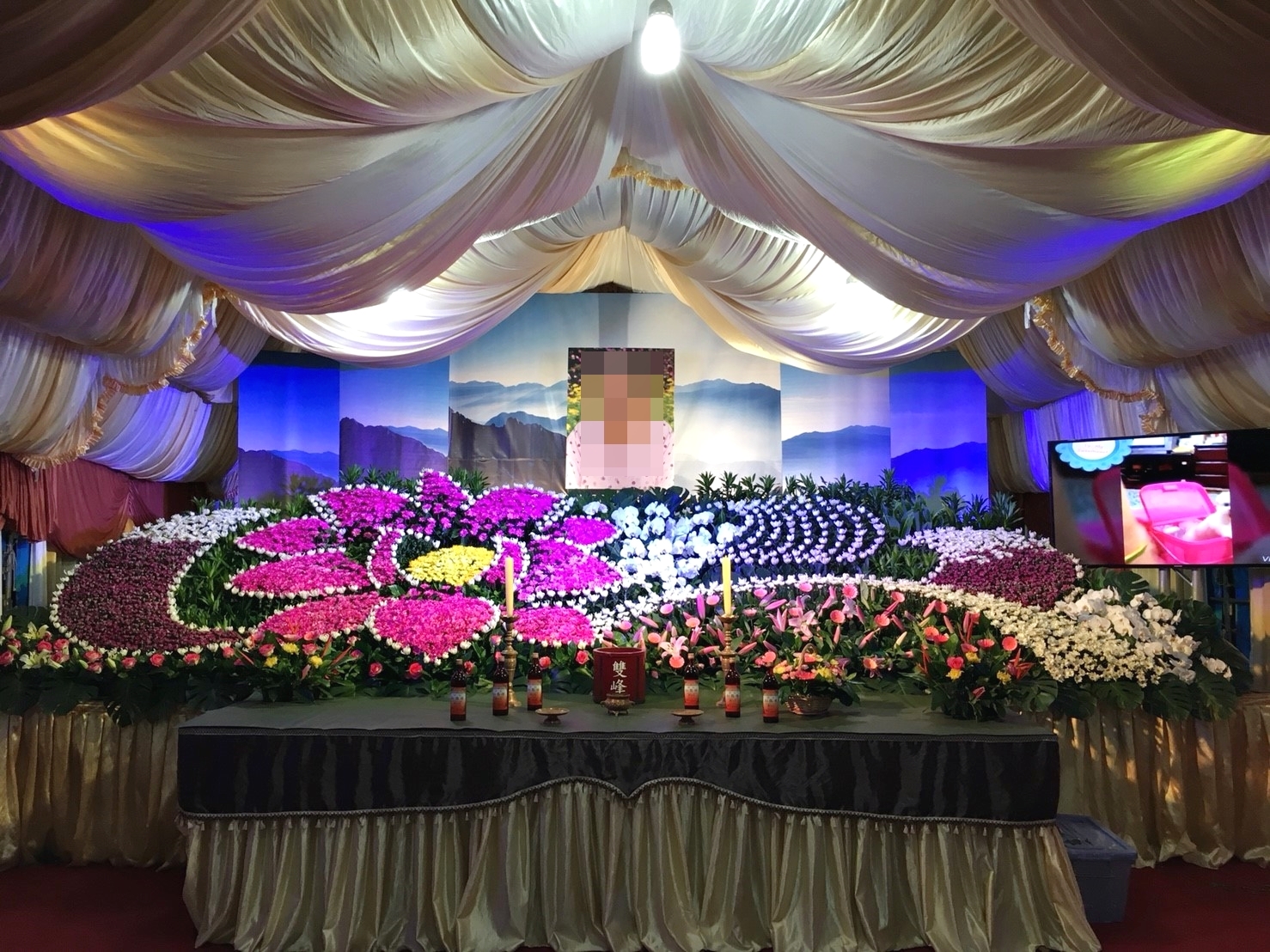 雙峰生命事業~喪禮會場佈置