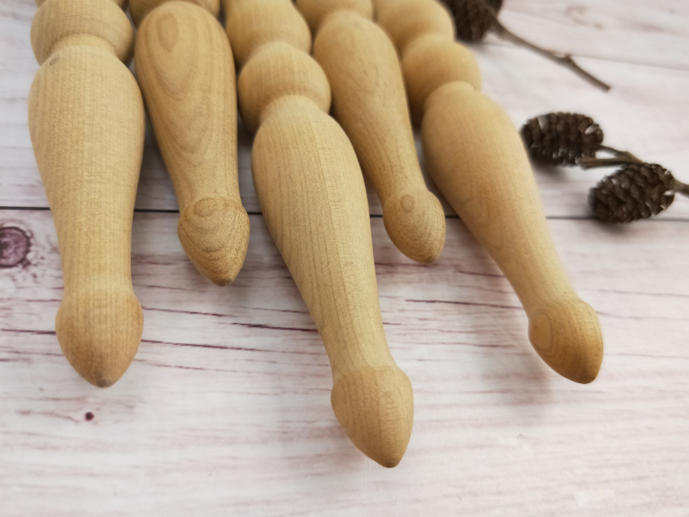 肖楠木木質穴道按摩棒