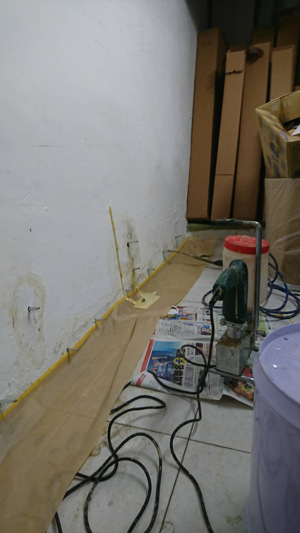 壁癌處理高壓灌注二