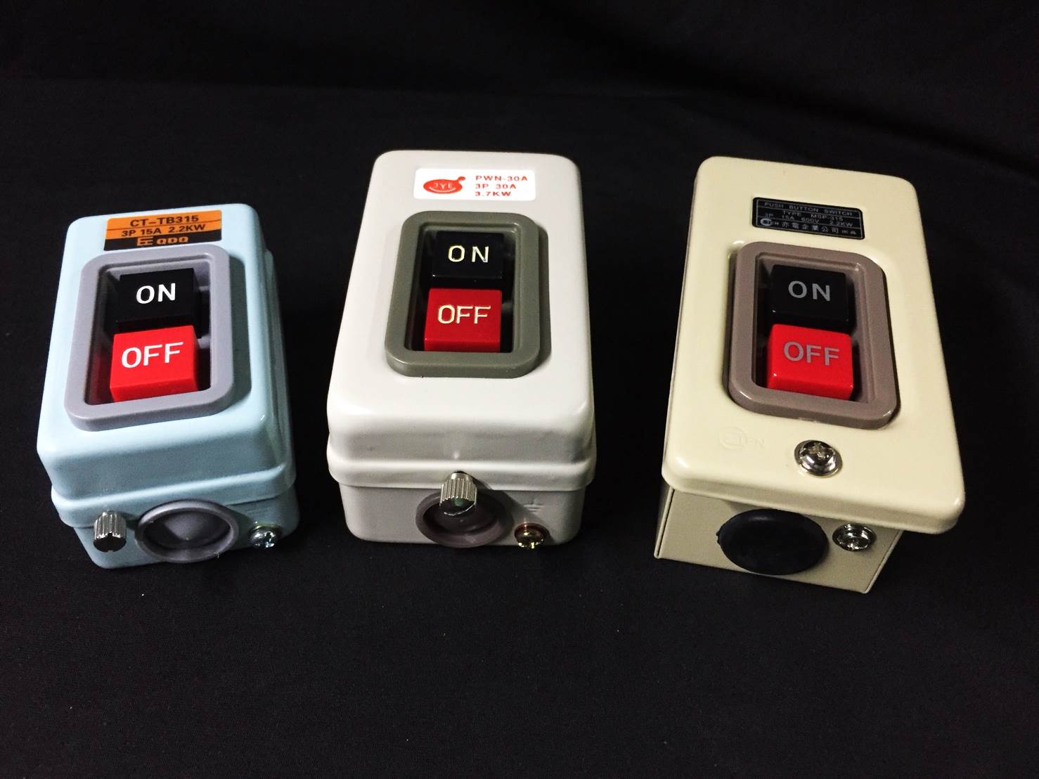 動力押扣按鈕開關