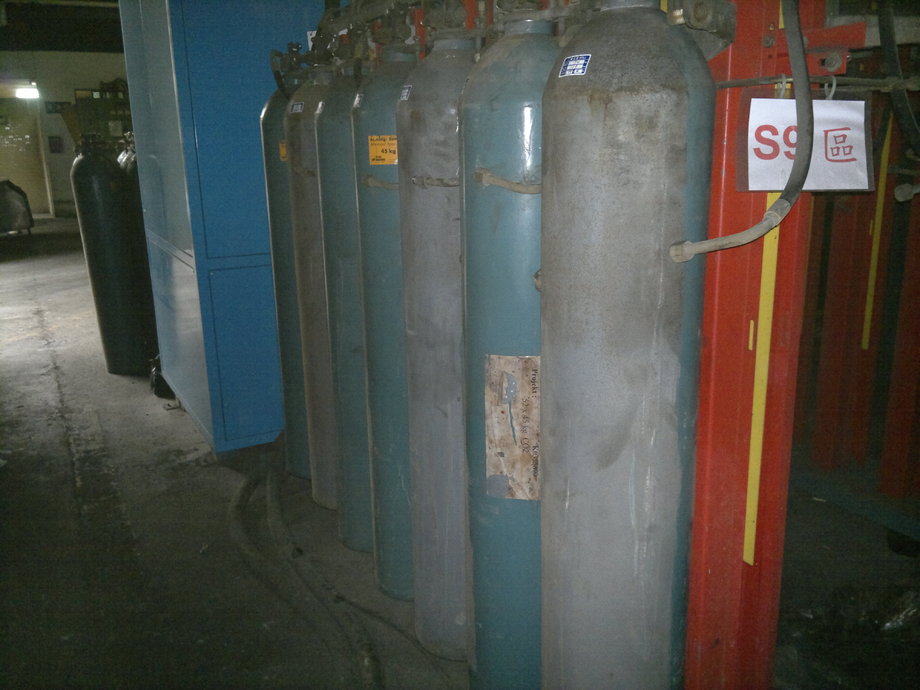 二氧化碳自動滅火設備充填