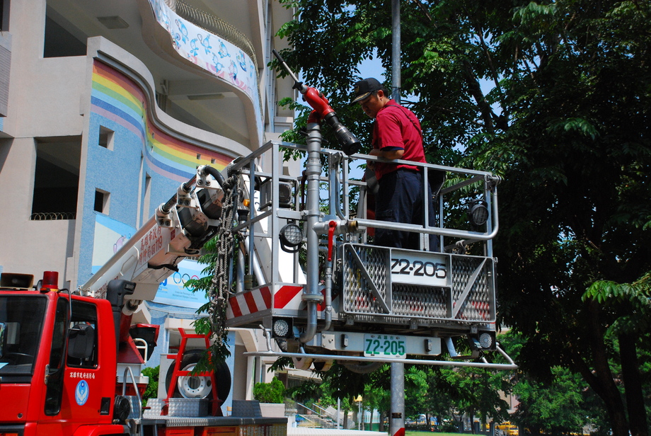 配合博愛國小演訓