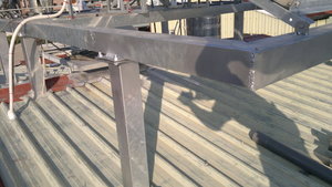 鐵皮屋上太陽能架