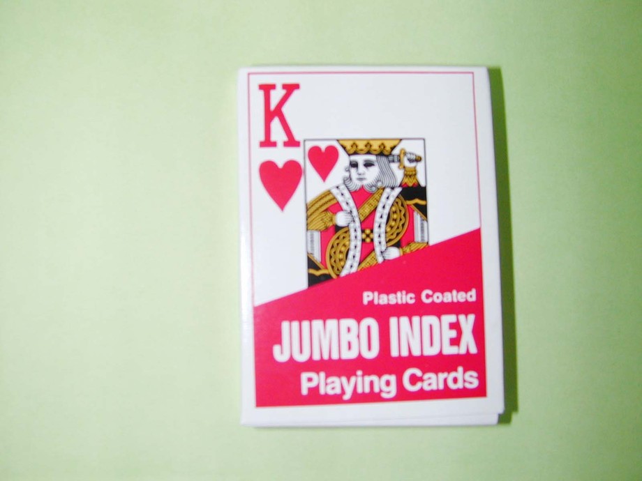 大字體撲克牌-W2931