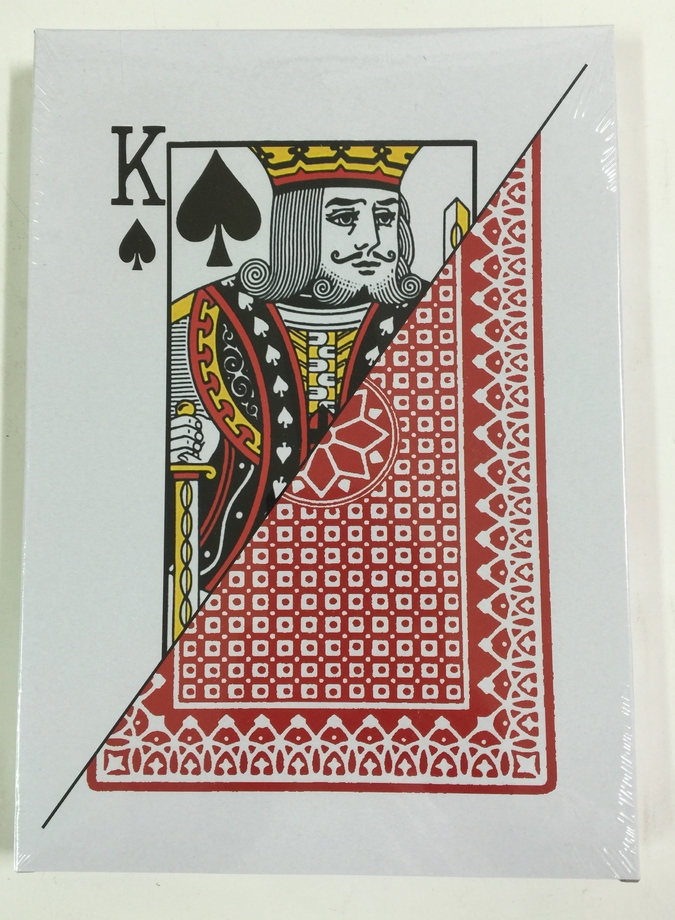 A4尺寸超大紙製撲克牌