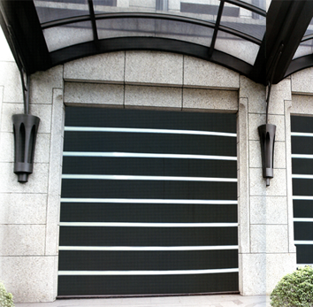 環保阻熱性-單軌電動摺疊捲門