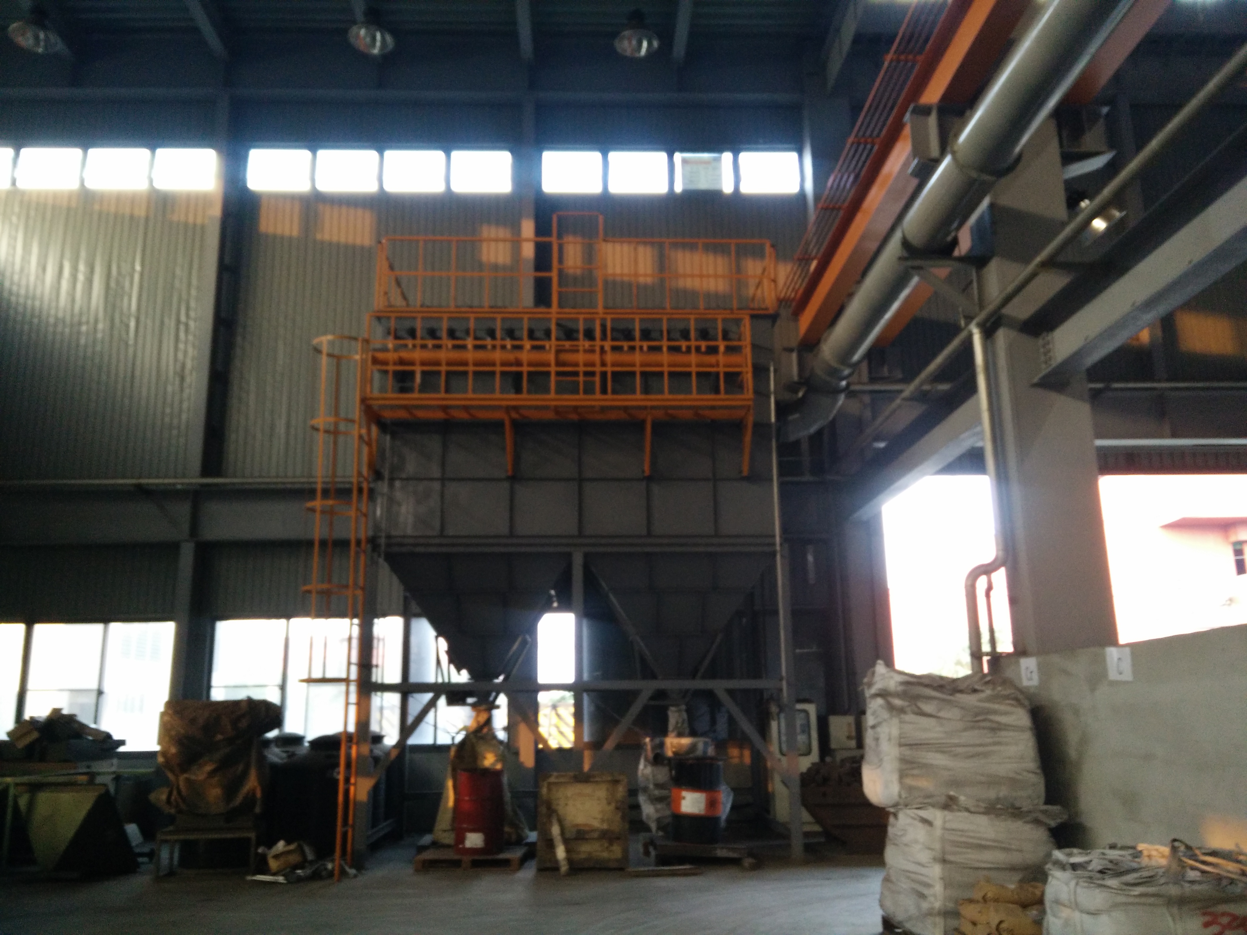 鑄造廠集塵機施工