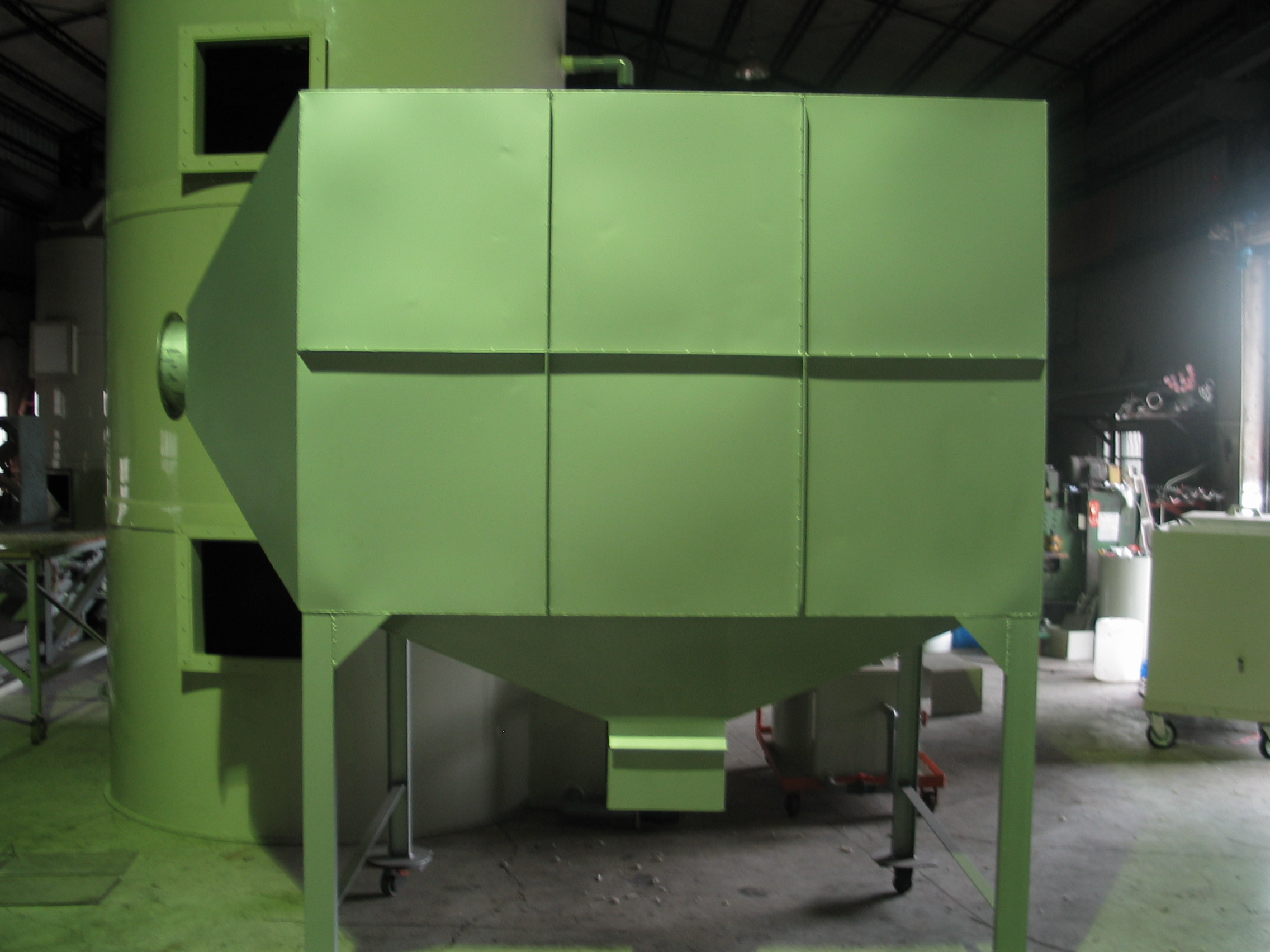 不鏽鋼卧式活性碳吸附塔