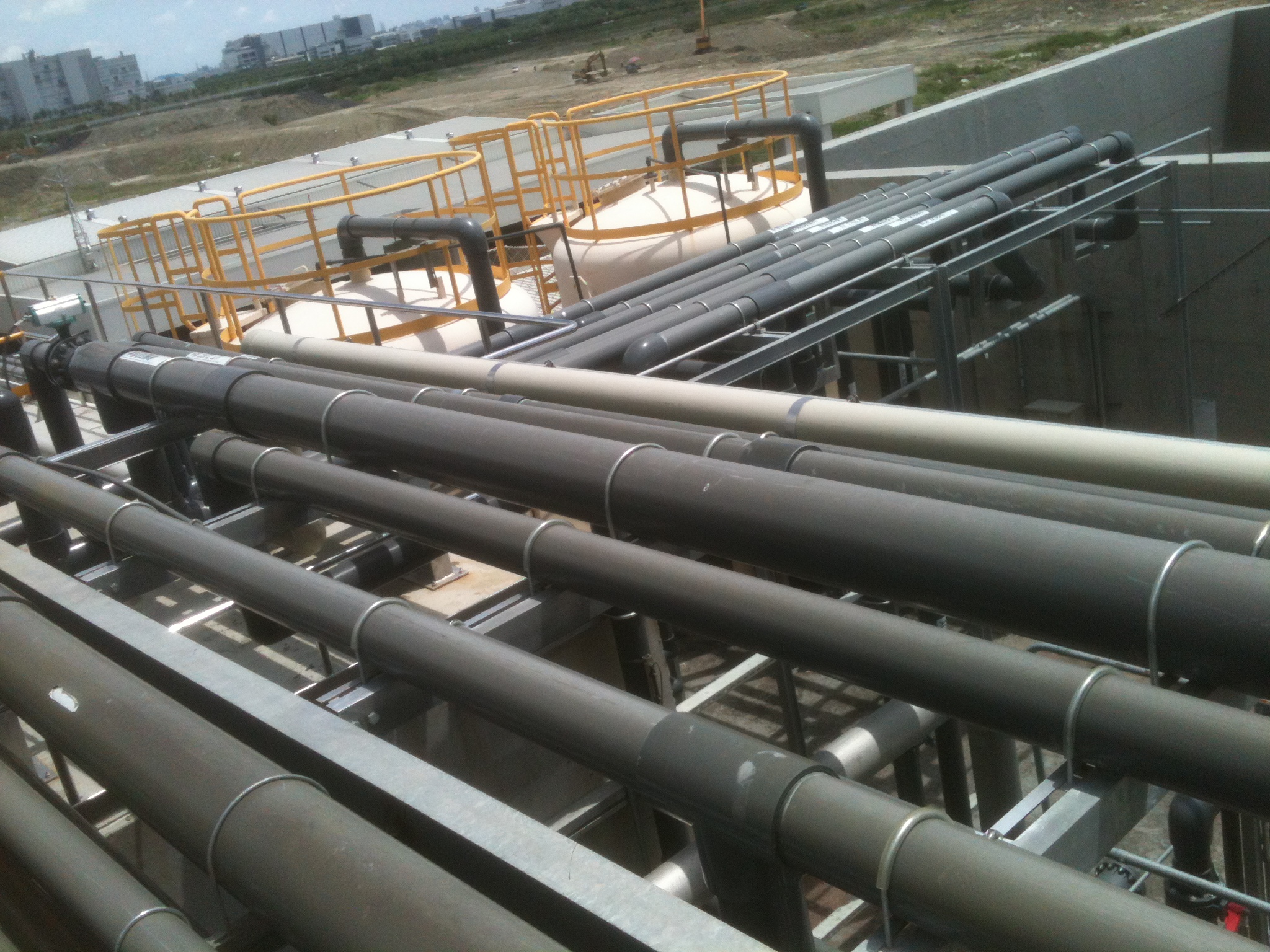 污水槽廢氣配管