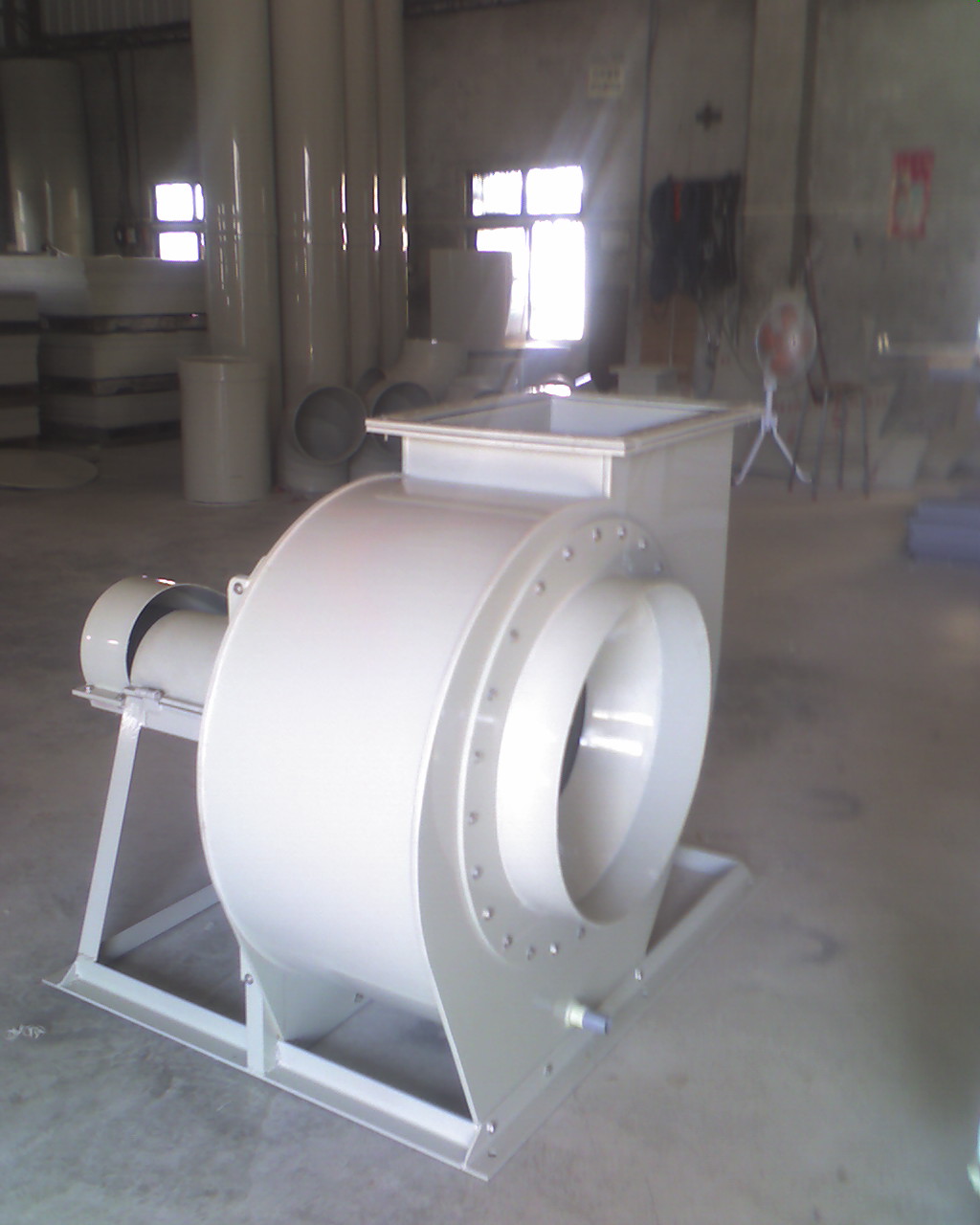 PP透浦式皮帶風車