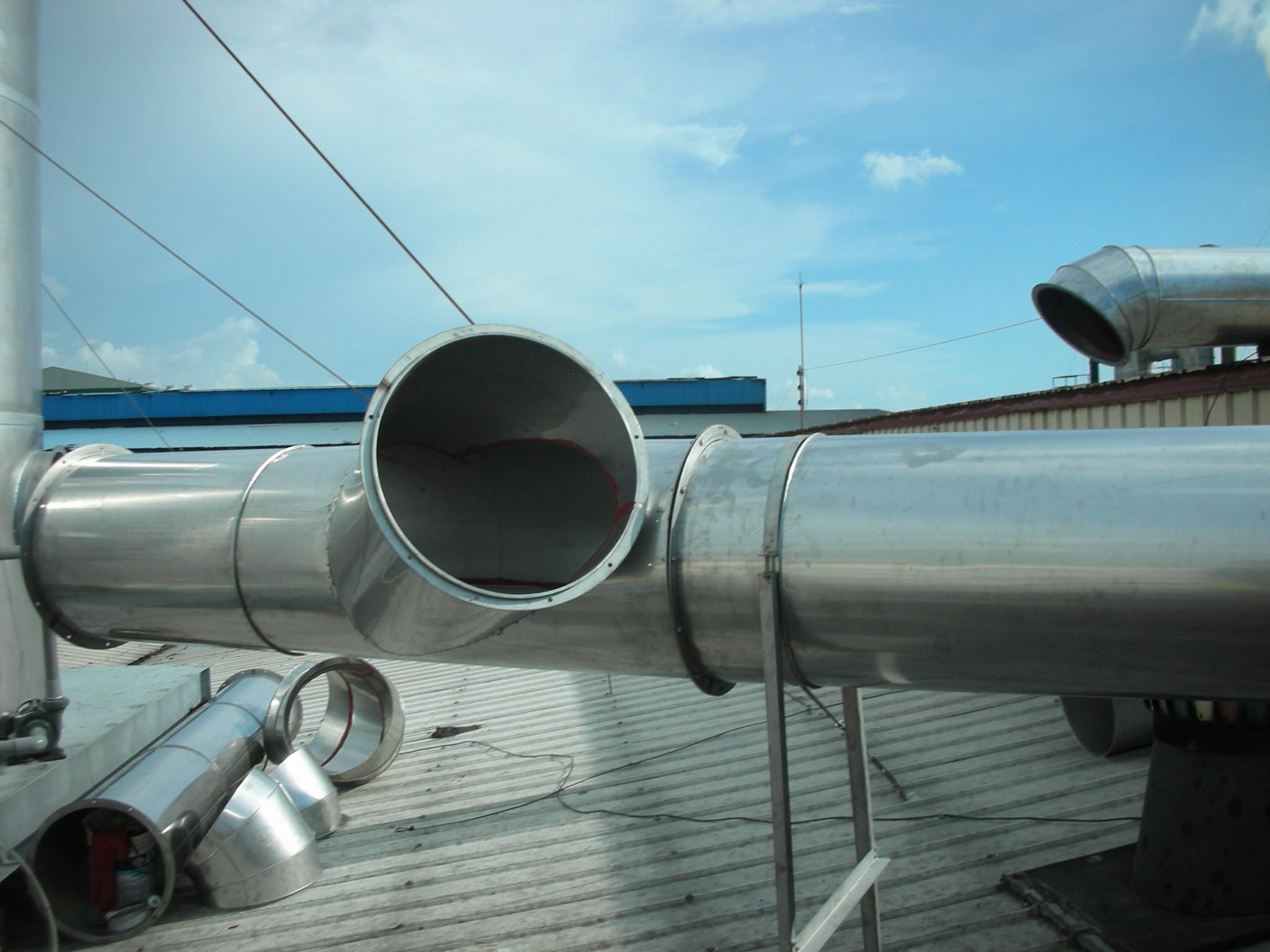 洗滌塔風管配製