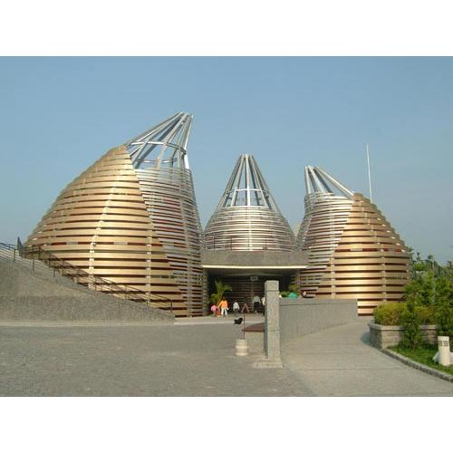 竹山鎮指南宮廁所外牆包覆