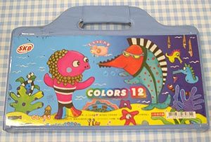12色彩色筆盒